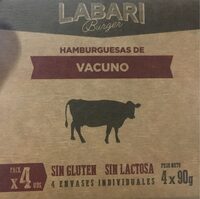 Hamburguesas de Vacuno