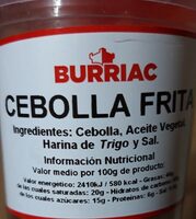 Cebolla frita