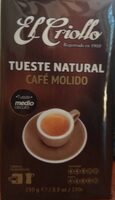 Café molido El criollo tueste natural