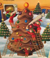 Decora tu árbol de chocolate con leche
