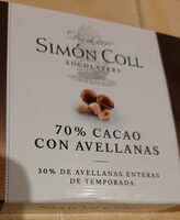 Turrón con avellanas