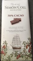 70% de cacao