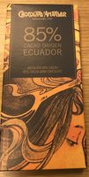 Chocolate 85 % Cacao Ecuador