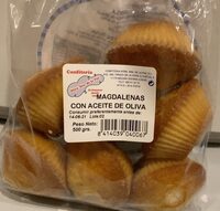 Magdalenas con aceite de oliva