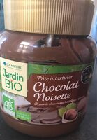Pate a tartiner chocolat noisette