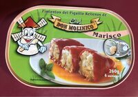 Pimientos del piquillo rellenos de marisco