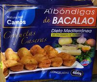 Albóndigas de bacalao congeladas