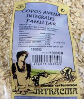 Copos avenas integrales familiar