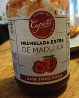 Mermelada extra de maduixa amb fructosa