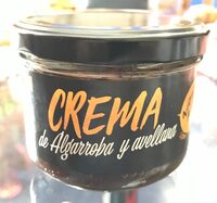 Crema de algarroba y avellana