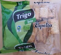 Mini crackers de trigo espelta