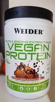 Vegan protein iced cappuccino