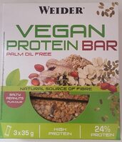 Vegan protein bar