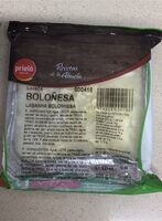 Lasaña boloñesa