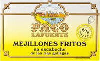 Mejillones fritos escabeche de las rías gallegas