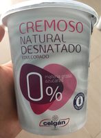 Cremoso natural desnatado