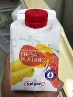 Para beber sabor fresa plátano