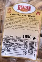 Chapatón Payés tostada