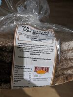 Pan rebanado con centeno