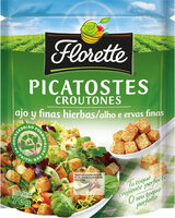 Picatostes sabor ajo y finas hierbas