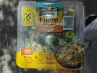Ensalada micro hindú arroz con verduras y salsa