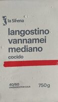 Langostino vannamei cocido