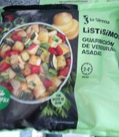 Guarnición de verduras asadas