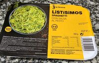 Spaghetti con salsa al pesto