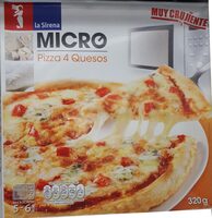Pizza 4 fromages