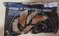 Gyozas de pollo y black fungus