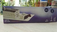 Tarta helada sabor nata
