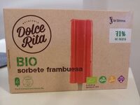 Bio sorbete frambuesa