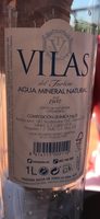 Agua mineral natural