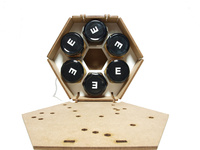 Caja para tarros de miel