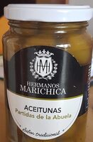 Aceitunas partidas de la abuela