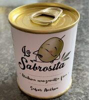 Aceituna manzanilla fina sabor anchoa
