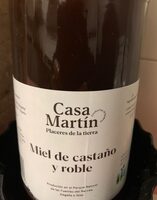Miel de castaño y roble