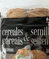 Pan tostado cereales y semillas