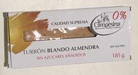 Turrón blando de almendra