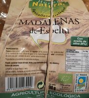 Madalenas de espelta