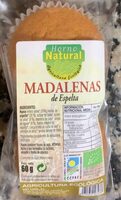 Madalenas de espelta
