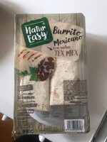 Burrito mexicano con salsa tex mex