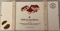 Turrón de guirlache con ajonjolí calidad suprema