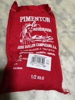 Pimentón dulce