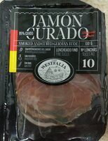 Jamón curado ahumado alemán