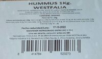 Hummus Westfalia 1kg