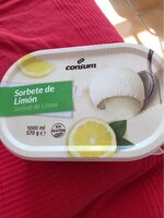 Sorbete de limon