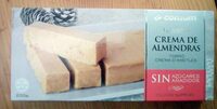 Turrón crema de almendras 0% azúcares añadidos