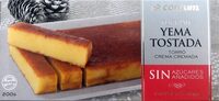 Turrón yema tostada 0% azúcares añadidos
