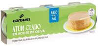 Atún claro en aceite de oliva bajo en sal